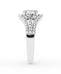 Diamond Ring (1/4 ct. t.w.) in Sterling Silver