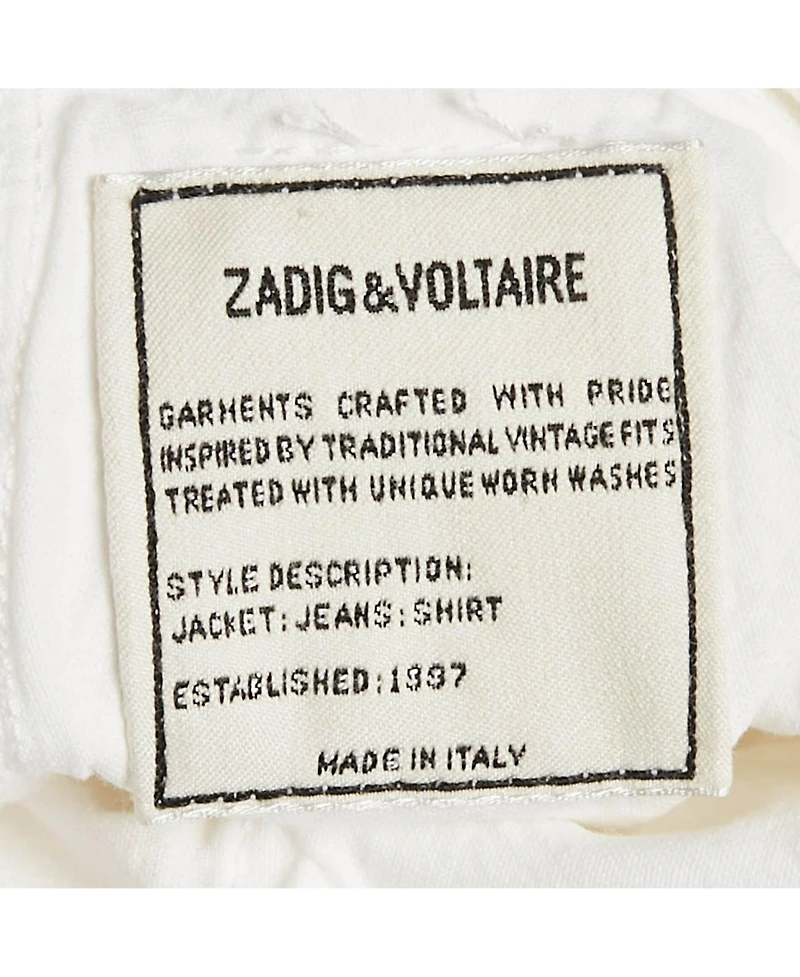 Pre-Owned Zadig & Voltaire Men's Denim David Crop Jeans