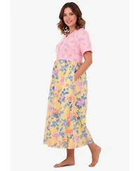 Only Necessities Women's Mixed Print Knit Lounger