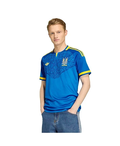 Adidas Men's Blue Ukraine National Team 2026 Away Replica Jersey
