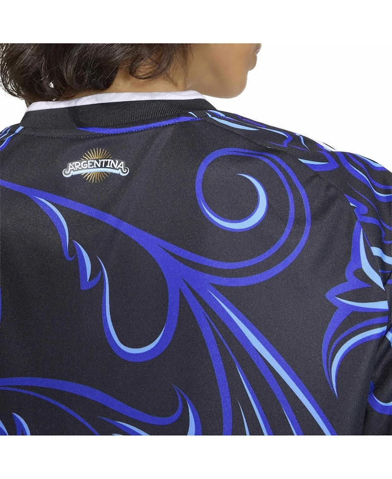 Adidas Women's Black Argentina National Team 2026 Away Replica Jersey