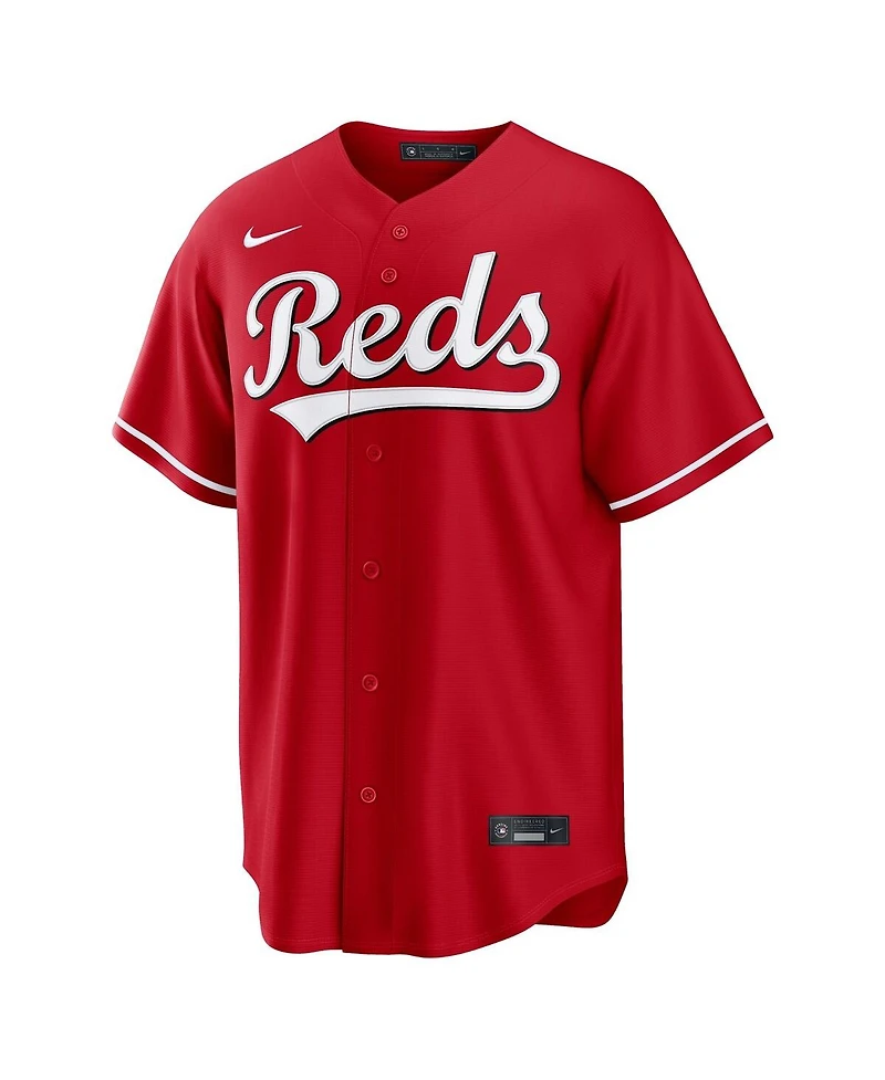 Nike Men's Elly De La Cruz Red Cincinnati Reds Alternate Replica Jersey