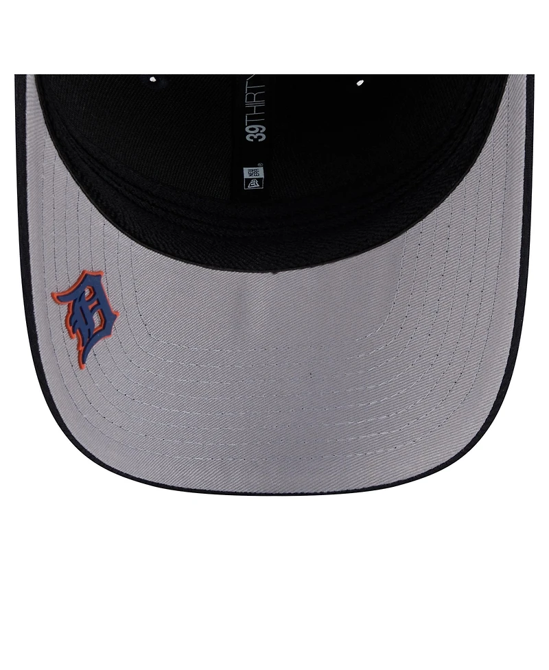 New Era Men's Navy Detroit Tigers Dash 39THIRTY Flex Hat