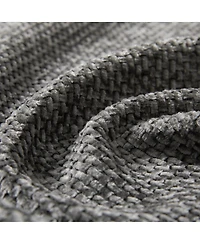 Streamdale Furniture 136" Modular Sectional Sofa with Console, Cup Holder & Usb Charger, Ottoman