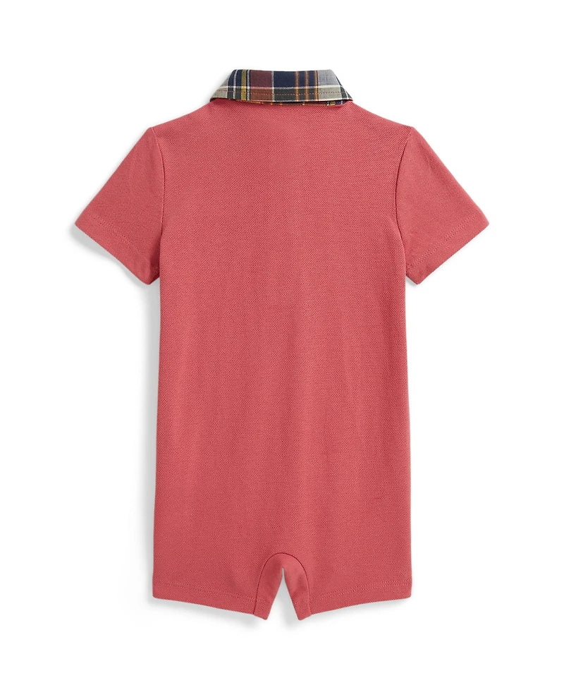 Polo Ralph Lauren Baby Boys' Fishing Pole Cotton Mesh Shortall