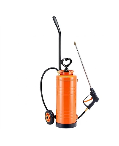 Sugift Industrial Concrete Sprayer, 3.5 Gallon Stainless Steel Sprayer with Tri-Poxy Pump