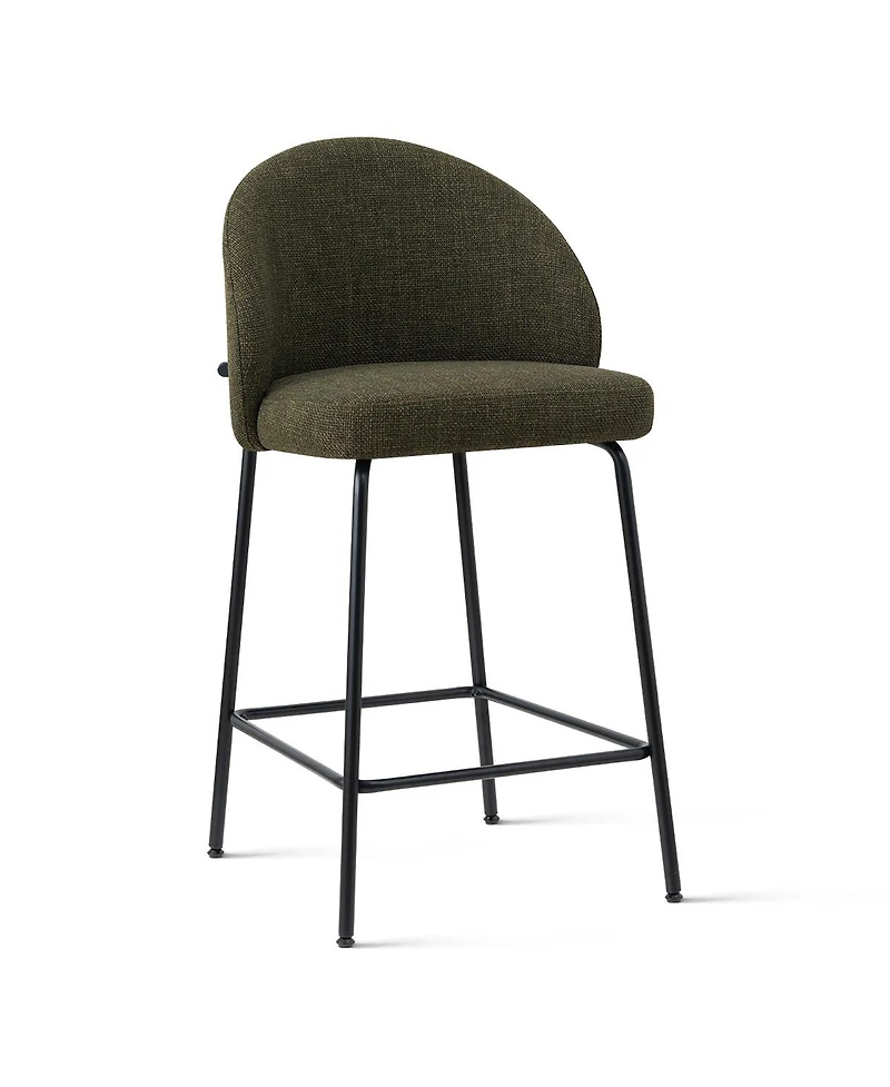 Maison Boucle Set of 3 Counter Stools, 26-Inch Seat Height, for Kitchen Island