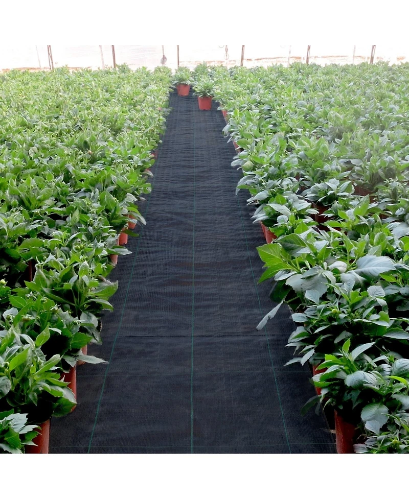 Sugift Premium Weed Barrier Fabric, Heavy Duty, Woven Geotextile Fabric