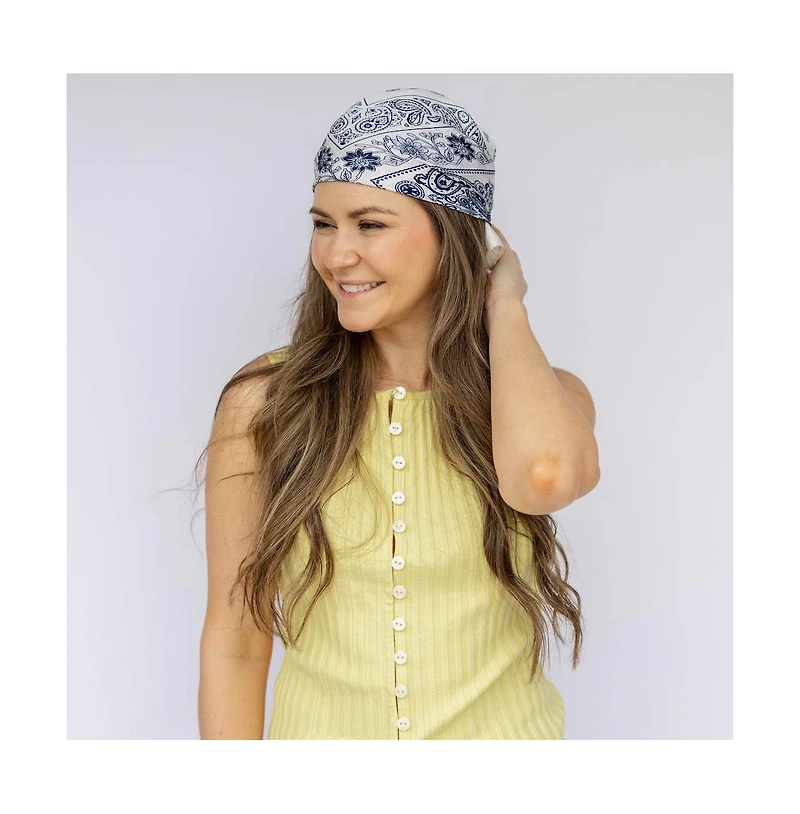 Headbands of Hope Women's Satin Paisley Headscarf