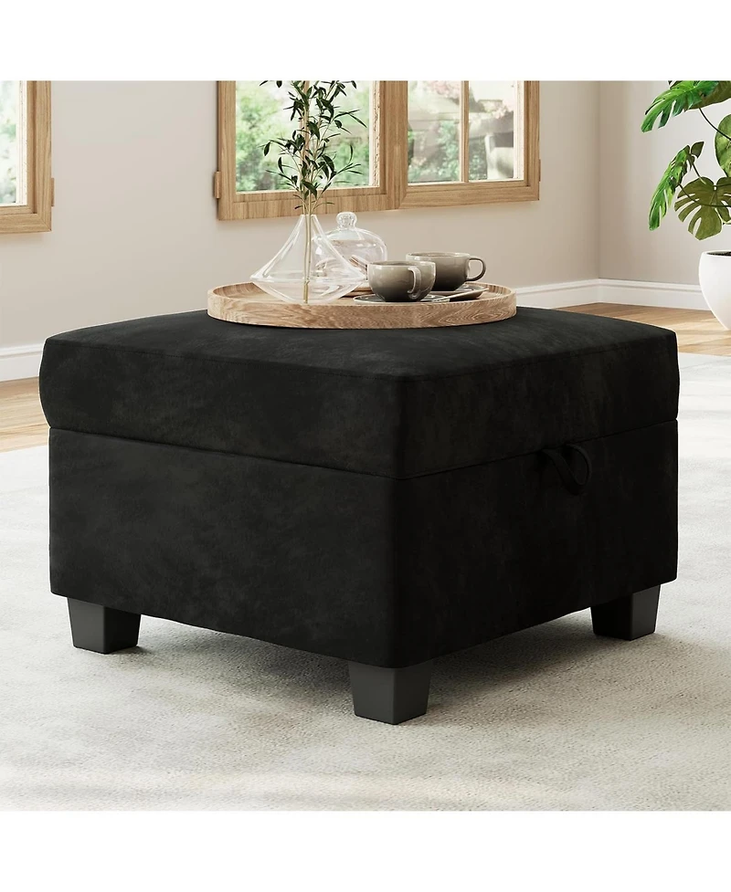 gaomon Modular Sectional Sofa with Storage, U Shaped Sectional Couch with 2 Ottomans, High Supportive & Soft Sponge with Sleeper Couches