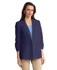 Jones New York Petite Notch Collar Jacket
