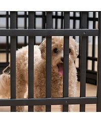 Iris Usa Dog Playpen, 6-Panel 24" Pet Playpen, Puppy Playpen, Indoor/Outdoor Dog Pen, 60 x 60 x 24, Foldable, Customizable