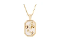 Little Sky Stone Birthstone Zodiac Pendant Necklace