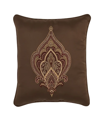 Five Queens Court Odette Square Decorative Pillow, 18" x 18"