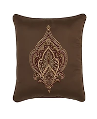 Five Queens Court Odette Square Decorative Pillow, 18" x 18"