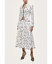 Nocturne Women's Printed Tailored Jacket