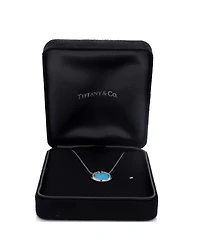 Pre-Owned Tiffany and Co T Circle Pendant Necklace