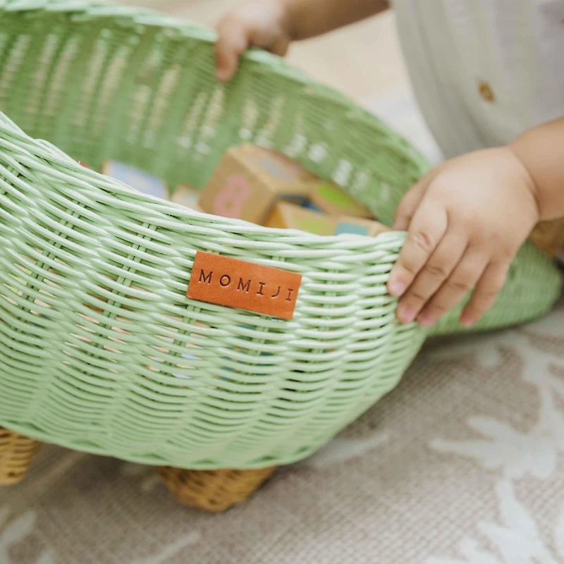 Momiji Dinosaur Handcrafted Rattan Storage Basket