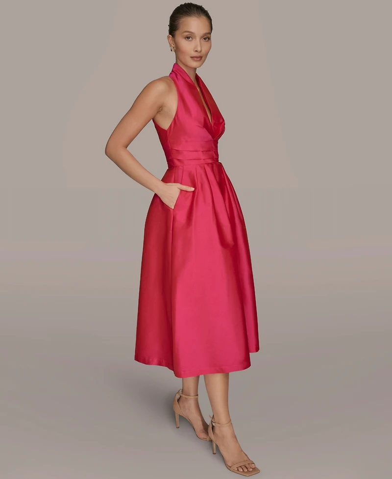 Donna Karan New York Women's A-Line Halter Dress