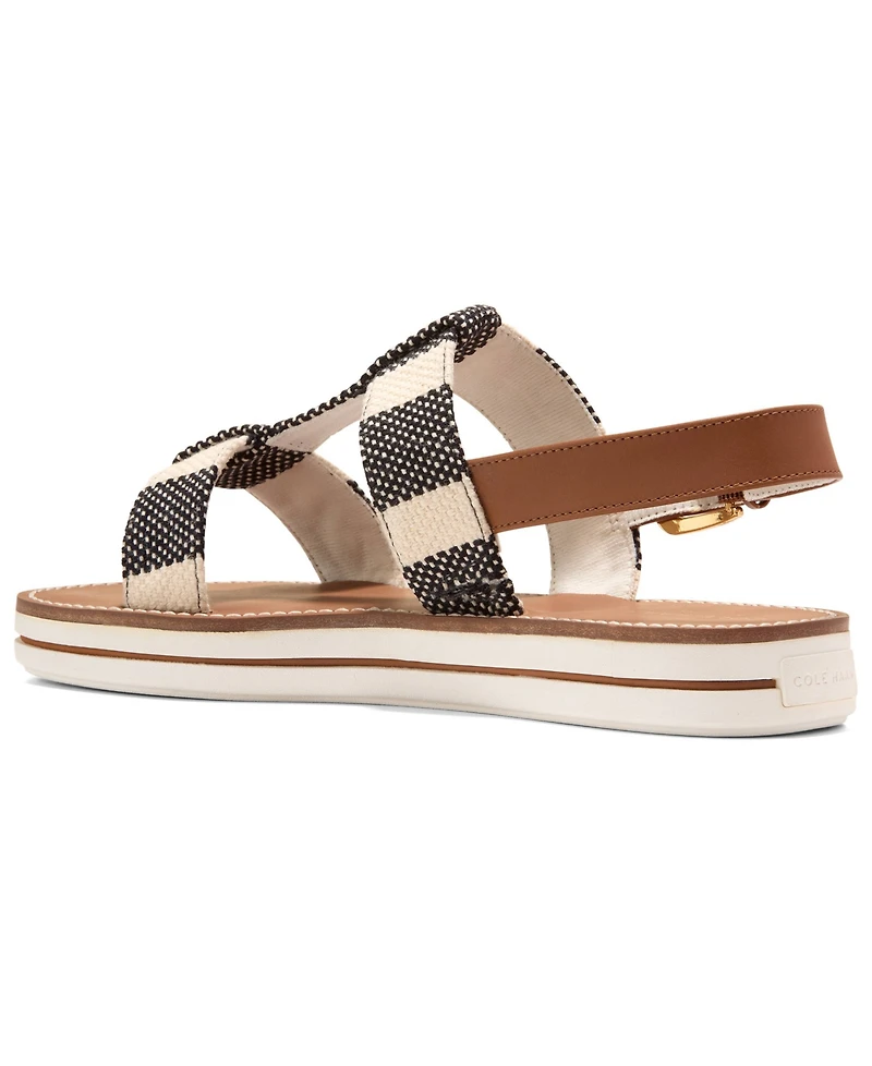 Cole Haan Women's Pinch Long-Weekender Flat Sandals