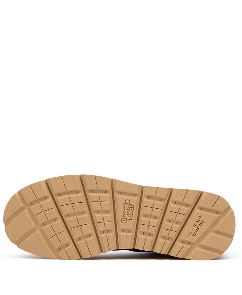 Georgia Boot Men's 6" Carbon Flex Wedge Waterproof Moc-Toe Work Boot