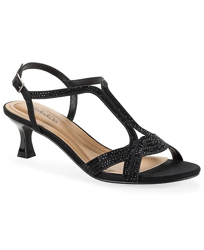 Style & Co Women's Ginnyy Evening Kitten Heel Sandals, Macy's Exclusive