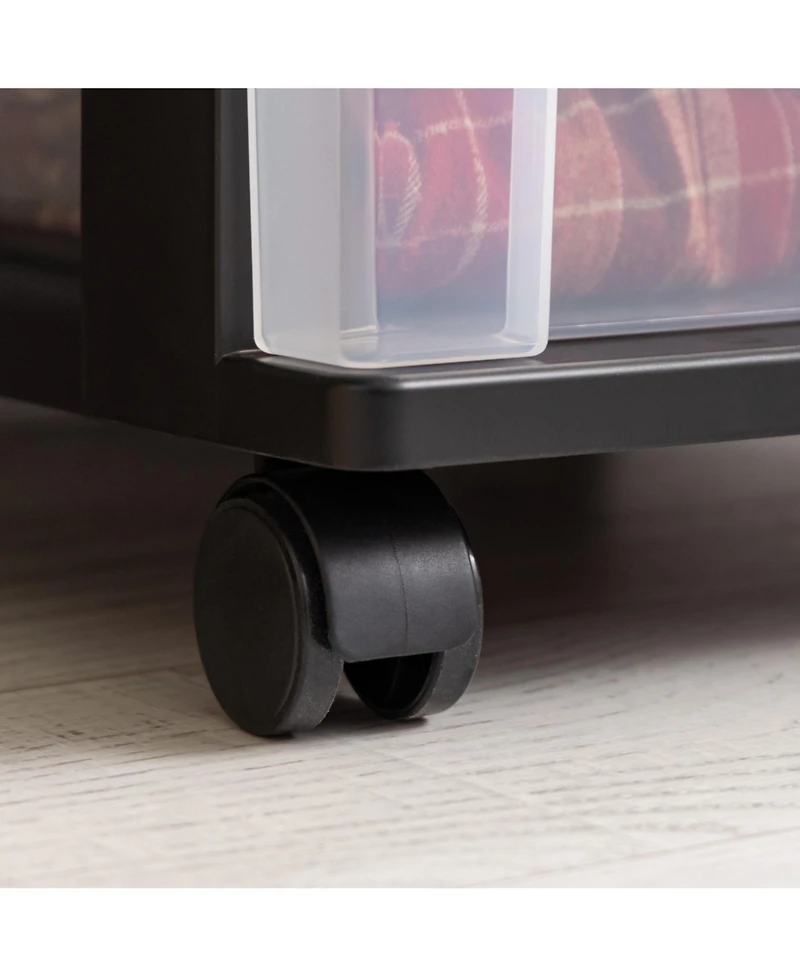 Iris 4-Drawer Narrow Cart