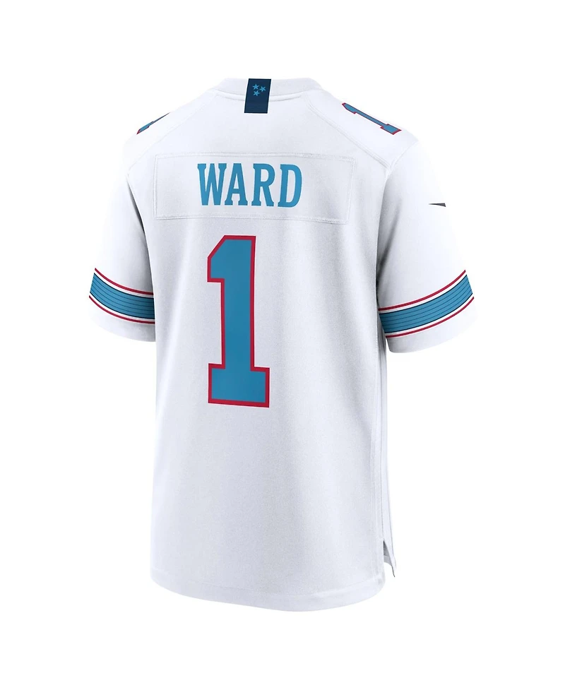 Nike Men's Cameron Ward White Tennessee Titans Game Jersey