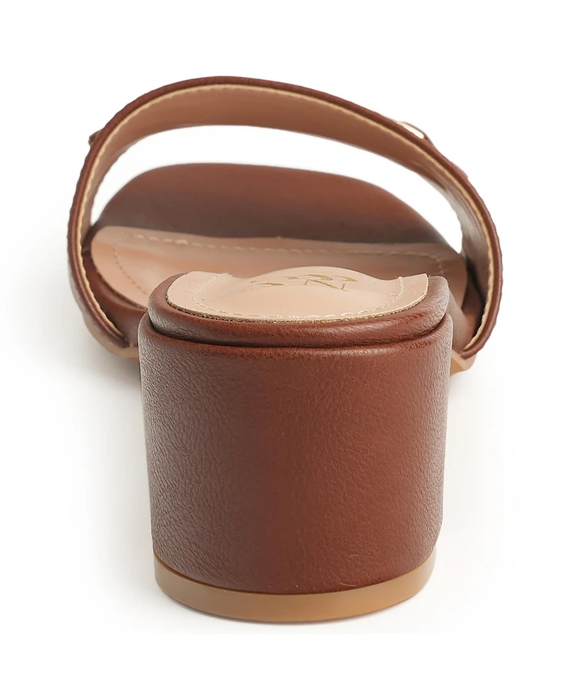 New York & Company Women's Maxine Slides Heels