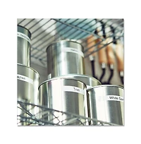 Brother P-Touch TZE2412PK 0.7 in. x 26.2 ft. TZe Standard Adhesive Laminated Labeling Tape - Black on White (2/Pack