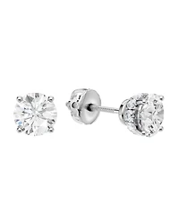 Macy's Diamond Stud Earrings (2 ct. t.w.) in 14k White Gold