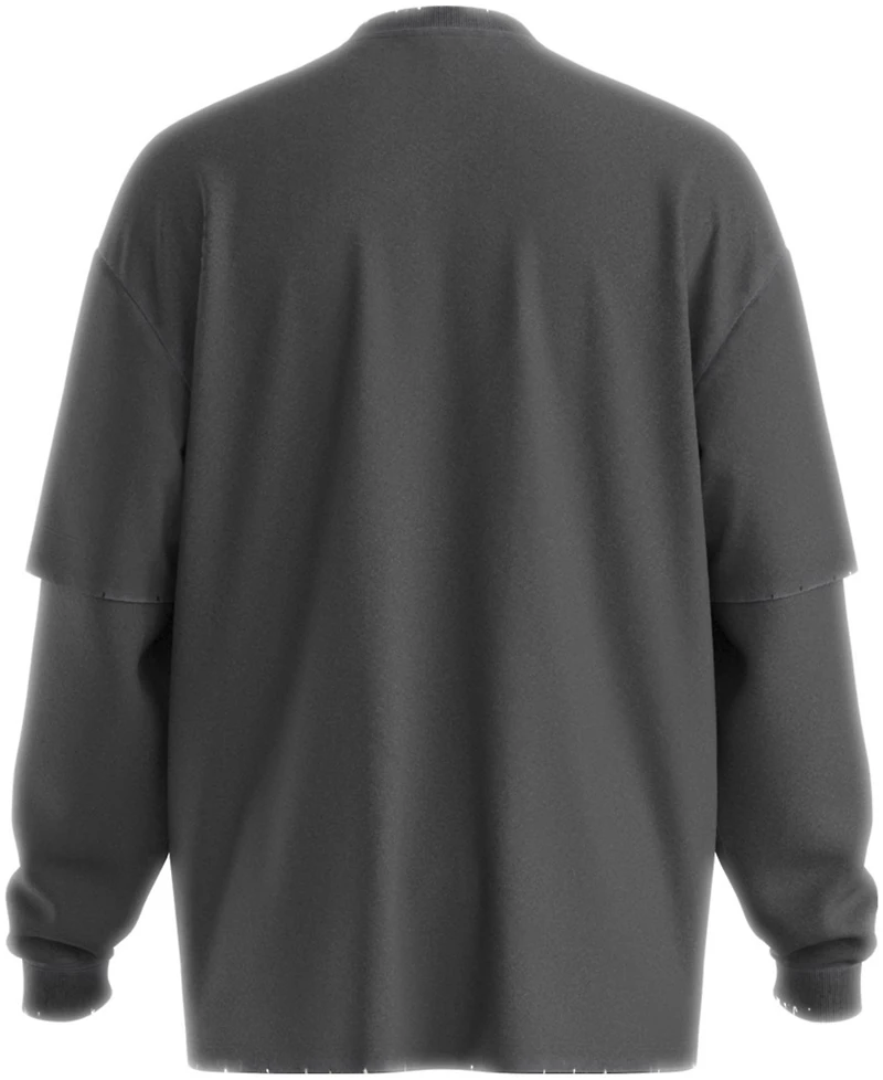 Hugo Boss Nenzyon Hybrid-Sleeve Logo T-Shirt