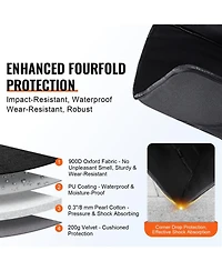 Mecale 29.9 Inch Telescope Carrying Case with Shoulder Straps and Storage Pockets