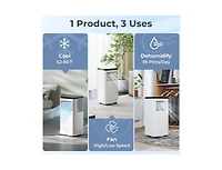 Mecale 8000 Btu Portable Air Conditioner with Heating and Cooling Modes