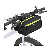 Aoligeijs Waterproof Bike Handlebar Bag with Shoulder Strap, Bicycle Front Storage Pouch for Commuting Cycling Travel