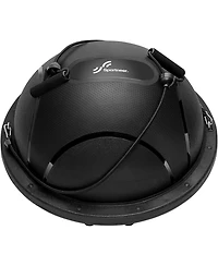 Sportneer Half Balance Ball Inflatable with Resistance Bands Pump Non Slip for Stability Core Physical Therapy Home Gym