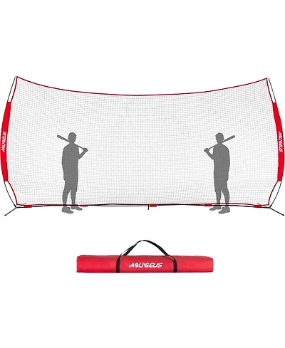 Aoligeijs Sports Barrier Net,Sports Net,Barricade Backstop Net,Perfect for Baseball,Softball,Soccer, Basketball,Lacrosse