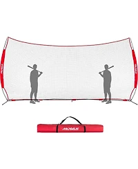 Aoligeijs Sports Barrier Net,Sports Net,Barricade Backstop Net,Perfect for Baseball,Softball,Soccer, Basketball,Lacrosse