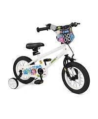 Slickblue Kids Ride On Bike with Training Wheels