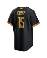 Nike Men's Oneil Cruz Black Pittsburgh Pirates 2026 City Connect Stadium Jersey