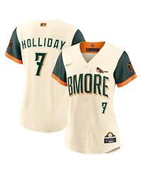 Nike Women's Jackson Holliday Natural Baltimore Orioles 2026 City Connect Stadium Jersey