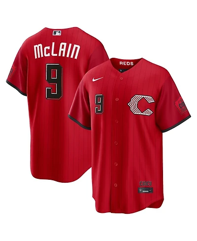 Nike Men's Matt McLain Red Cincinnati Reds 2026 City Connect Stadium Jersey