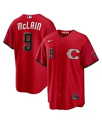 Nike Men's Matt McLain Red Cincinnati Reds 2026 City Connect Stadium Jersey