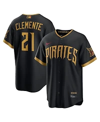 Nike Men's Roberto Clemente Black Pittsburgh Pirates 2026 City Connect Stadium Jersey