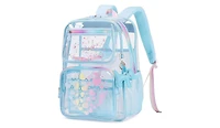 Urbanmax Clear Backpack for School Girls, Heavy Duty Tpu Transparent Stadium Events Approved, Bookbag
