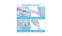 Urbanmax Clear Backpack for School Girls, Heavy Duty Tpu Transparent Stadium Events Approved, Bookbag