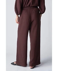 Ocean+Main Women's Gauze Palazzo Pant