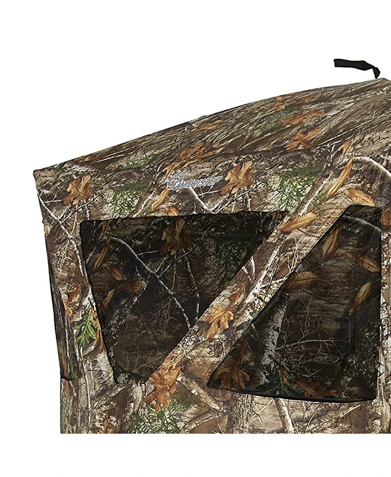 Ameristep Care Taker Pop-Up 2 Person Ground Hunting Concealment Blind, RealTree