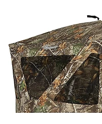 Ameristep Care Taker Pop-Up 2 Person Ground Hunting Concealment Blind, RealTree
