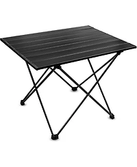 Gnuadz Folding Camping Table Ultralight Aluminum Portable Hiking Camping Outdoor Recreation Gear